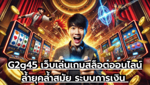 G2g45 เว็บเล่นเกมสล็อตออนไลน์ ล้ำยุคล้ำสมัย ระบบการเงิน มีความมั่นคงสูง แจ๊คพ็อตลงไว