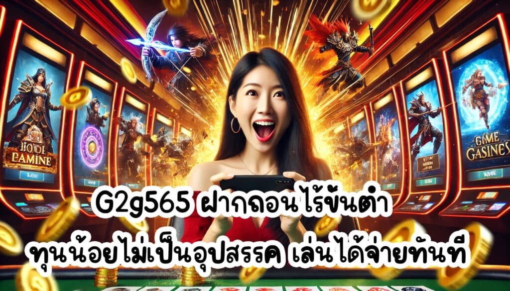 G2g565 ฝากถอนไร้ขั้นต่ำ ทุนน้อยก็ไม่เป็นอุปสรรค เล่นได้พร้อมจ่ายทันที-3