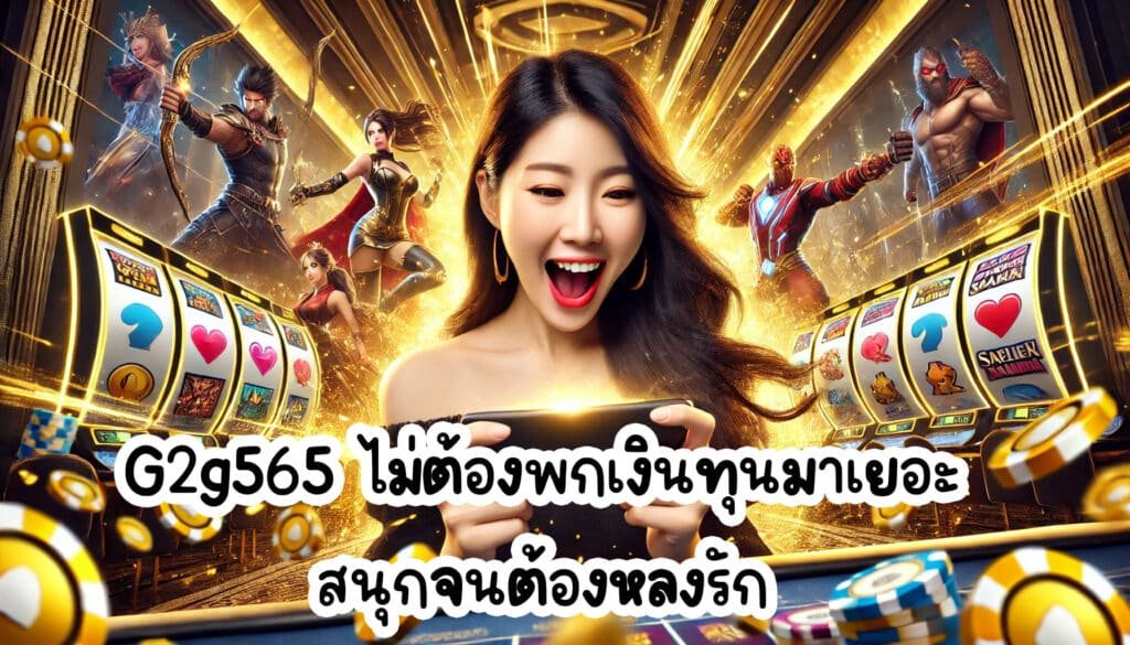 G2g565 ไม่ต้องพกเงินทุนมาเยอะ สนุกจนต้องหลงรัก-1